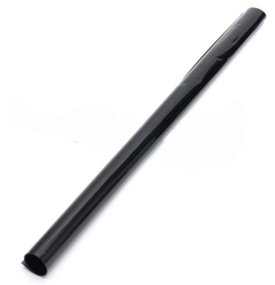 Film Solaire Teinté 50% VLT Auto Noir Clair 3m x 50cm Pellicule Vitres Qualité - Photo 2/4