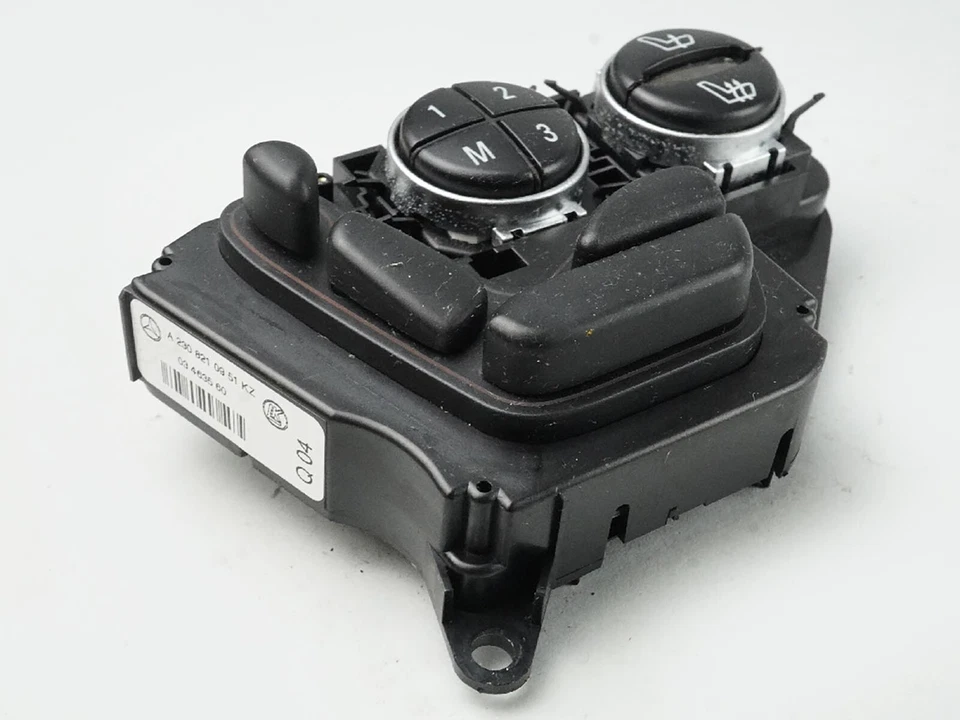 2003 - 2008 Mercedes Benz Sl Class R230 Seat Control Switch Button Lh Oem - Image 3 of 4