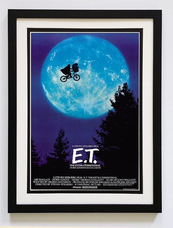 E.T. Movie Poster Framed Many Sizes available | eBay