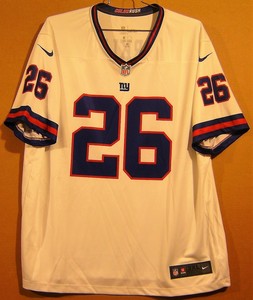 white saquon barkley jersey