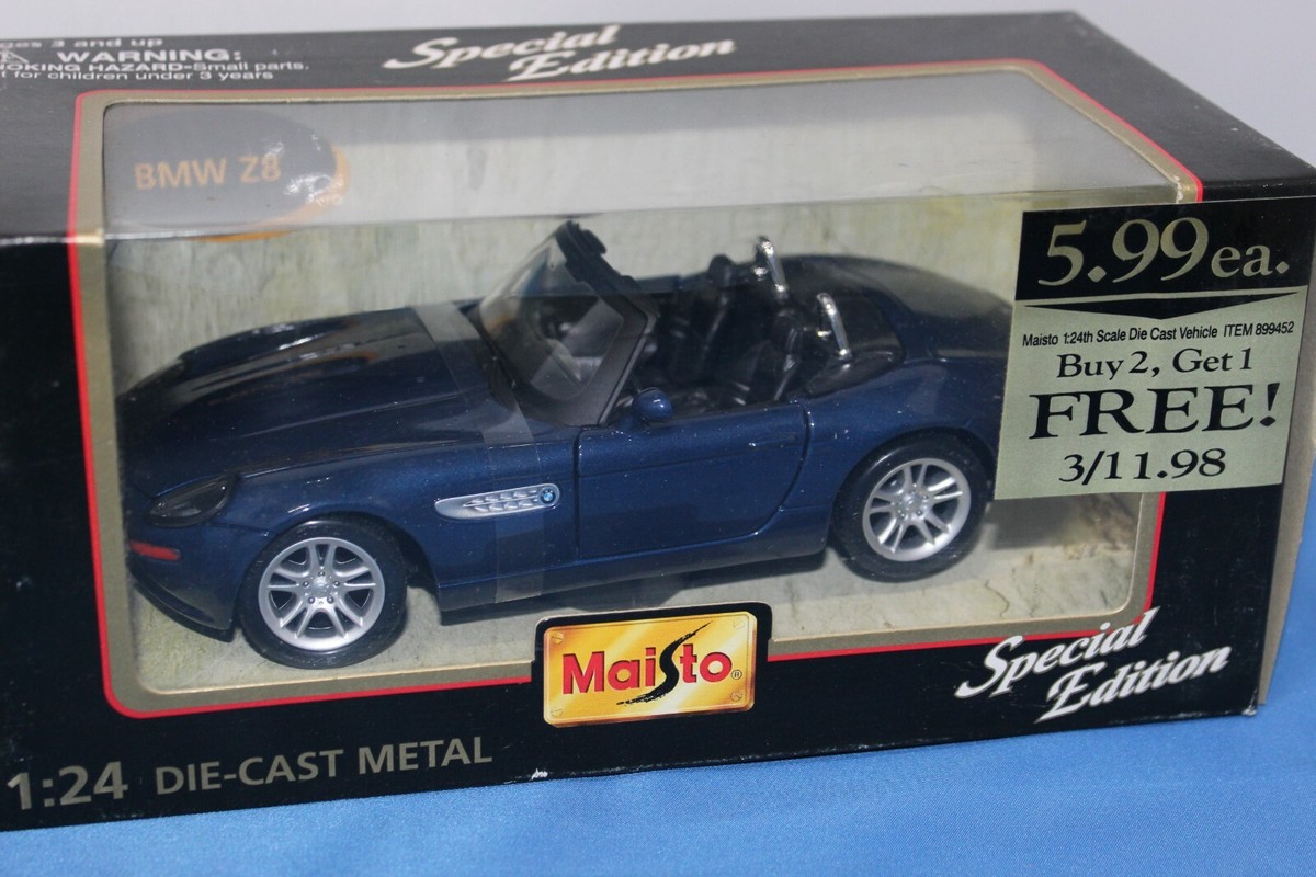 マイスト　BMW Z8 Review of BMW Z8 by Maisto (Scale 1/18) - YouTube