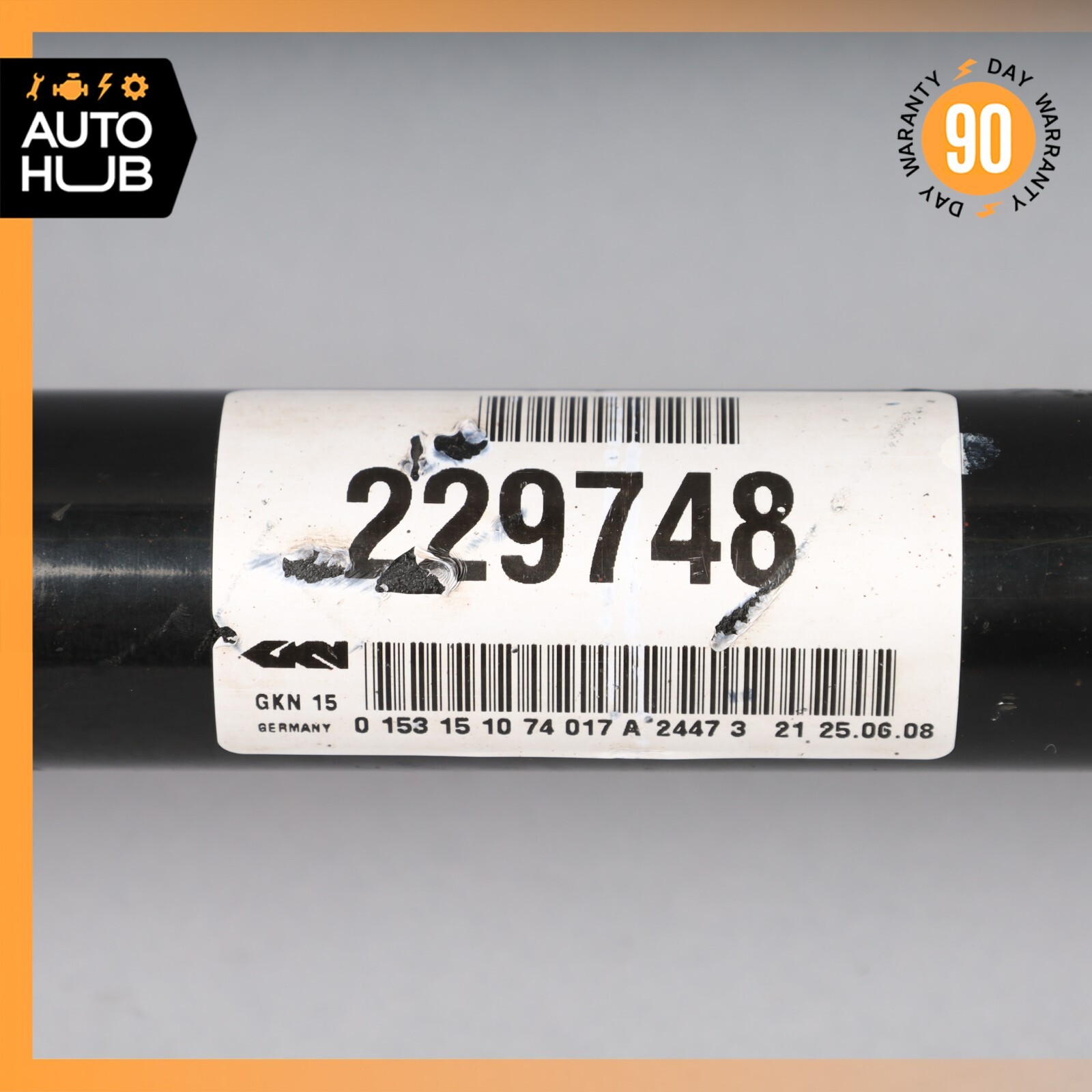 08-19 Maserati GranTurismo Rear Right or Left Side Axle CV Half Shaft OEM