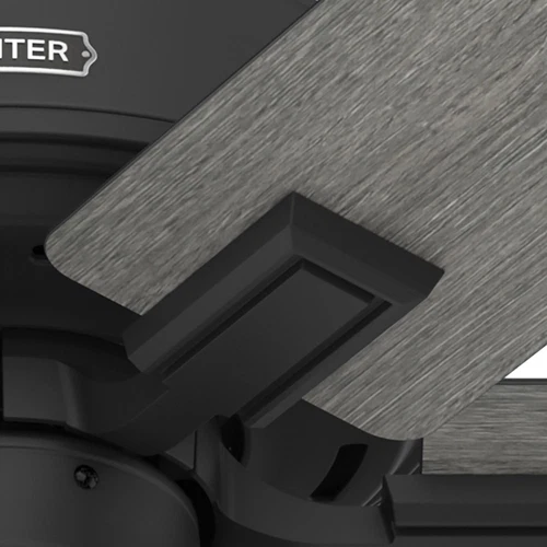 Hunter 52 inch Fonthill ENERGY STAR® HunterExpress Matte Black Ceiling Fan - Picture 13 of 19