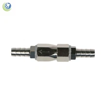 DCI 7141 Dental Inline Check Valve Hex Body with Ball 1/8" Barb