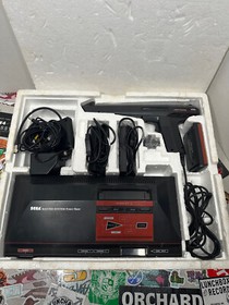 Sega Master System Original Console  CIB tested and working with games