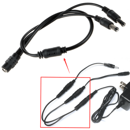 Auto Car Charger + Splitter For DOGTRA BC12AUTO 5.5mm 280NCP 1900NCP Power Mains - Picture 2 of 4