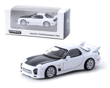 Tarmac Works T64G-012-WH 1:64 Mazda RX-7 (FD3S) Mazdaspeed A-Spec Chaste White 
