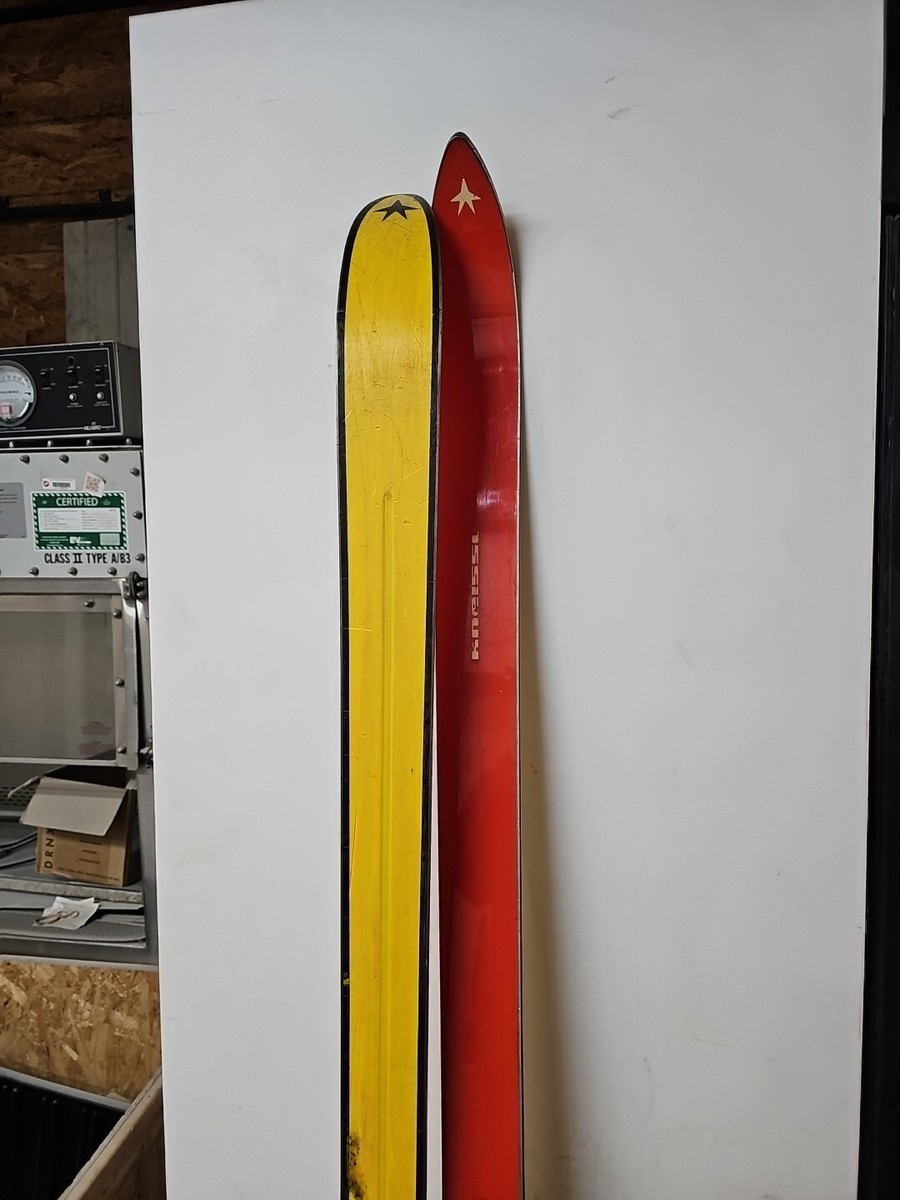 Vtg Red Star RS Kneissl Downhill Skis 195cm | Vintage Race Skis