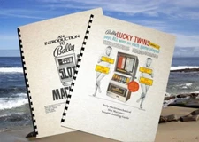 *2* Bally ELECTROMECHANICAL Slot Machine Introduction & TROUBLESHOOTING  manuals