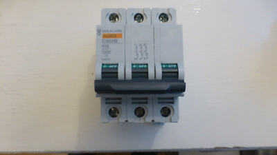 Merlin Gerin. MULTI 9 B32 C60HB. 3-POLIGER MCB-SCHUTZSCHALTER.