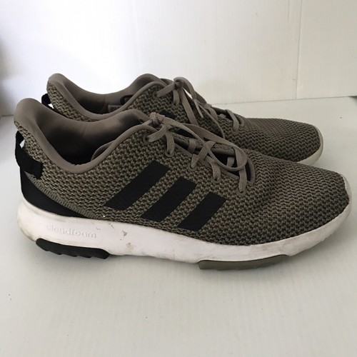 ADIDAS Olive Green Cloudfoam Ortholite Float Gray Running Athletic Shoes  Men 9.5 | eBay