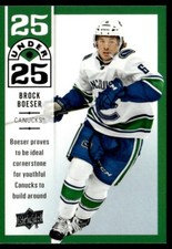 2018-19 Upper Deck 25 Under Brock Boeser #U25-12
