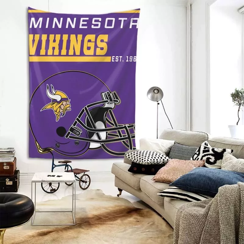 Minnesota vikings online tapestry