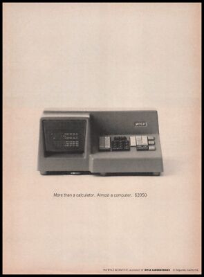 1964 Wyle El Segundo CA Scientific Calculator Computer $3950 Vintage Print Ad