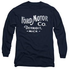 FORD MOTOR CO Licensed Adult Men's Long Sleeve Tee Shirt SM-3XL