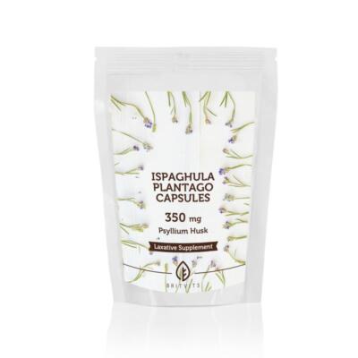 Ispaghula Plantago - 30 Kapseln Flohsamen Ballaststoffe Ergänzung BRITVITS UK
