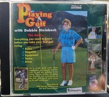 Golf spielen mit Debbie Steinbach PC CD-ROM Anleitung Anleitung Windows 95 