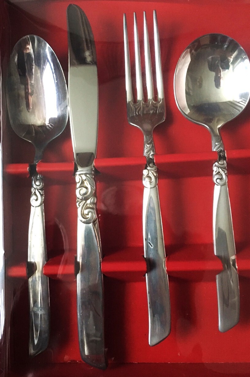 Oneida South Seas Pattern Community Silver Plated Cutlery 7 Piece Set eBay