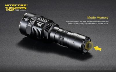 Nitecore TM9K 9500 Lumen USB-C Rechargeable LED Flashlight with