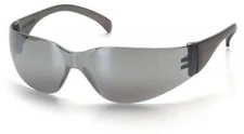 Pyramex Intruder Safety Glasses with Silver Mirror Lens ANSI Z87