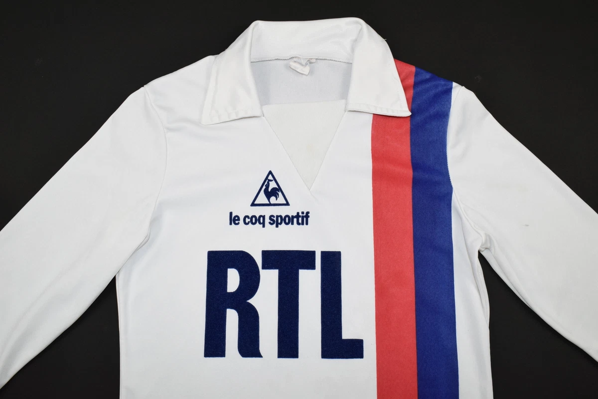 1982 1985 PARIS SAINT GERMAIN LE COQ SPORTIF HOME FOOTBALL SHIRT