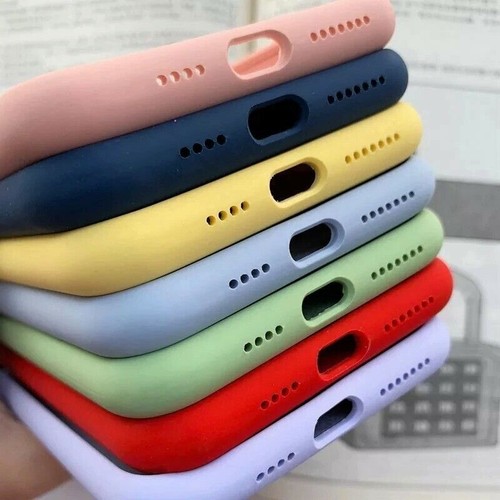 Original Silicone Full Cover Case For iPhone 15 14 13 12 11 Pro Max Mini X XR - 第 27/62 張圖片