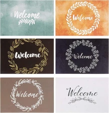 Welcome Cards for Guests - Value Set of Blank Notecards & Envelopes with Assorte