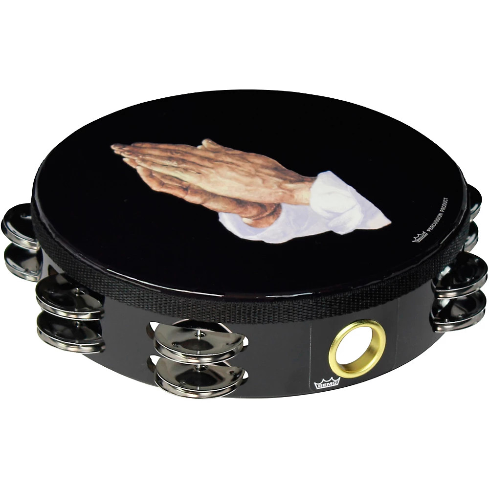 Remo Praying Hands Tambourine 8 in 16 Jingles 7190₽