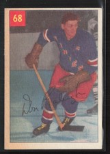 1954-55 Parkhurst Lucky Premium Card #68 Don Raleigh - EX+ Set Break!