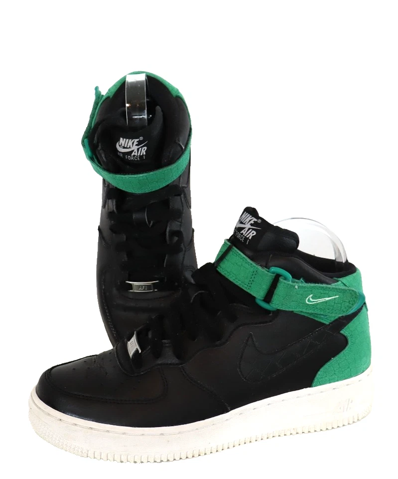 Nike Air Force 1 средний черный яркий малиновый белый 818596-002 женщин размер 8 - Изображение 3 из 4