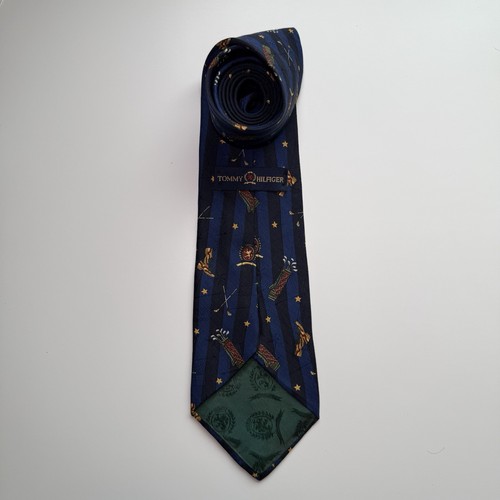Tommy Hilfiger Golf Tie | Vintage Golf | Blue - Bild 4 von 6