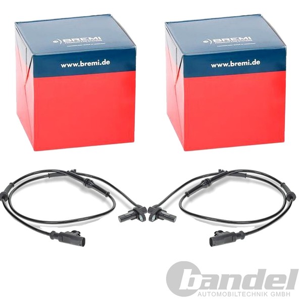 2X Bremi ABS-SENSOR Raddrehzahl Vorne Passend FüR Land Rover Discovery-image