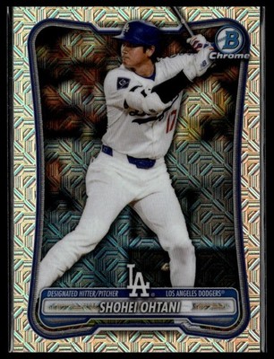 Shohei Ohtani #52 2026 Bowman Chrome Mojo Refractors 11515