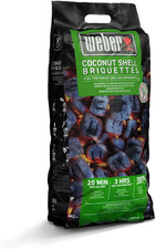 8kg WEBER Brikett Grillbriketts Holzkohle Grill Briquettes BBQ (4,00 …