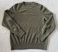 Naadam  The Essential Cashmere Sweater  Olive Green  Men's Medium