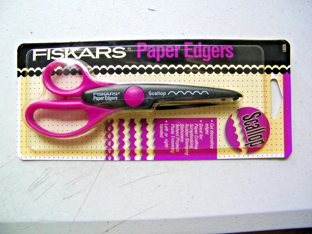Ciseaux Cranteurs Fiskars "Paper Edgers" Motif Scallop - Pour Scrapbooking Et Loisirs Créatifs