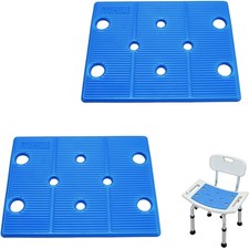 Bath Stool Bench Mat Cushion Shower Chair Seat Pad Waterproof 8 Holes Warm