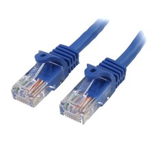 StarTech RJ45PATCH6 6 ft Blue Snagless Cat5e UTP Patch Cable