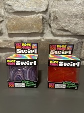 Schylling NeeDoh Nice Cube Swirl Squishy Fidget Toy Sensory Stress Relief New