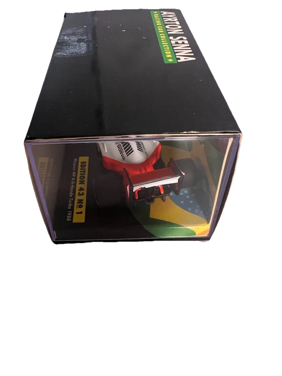 スポーツ AYRTON SENNA RACING CAR COLLECTION McLaren MP4/4 No.1 1988 Ayrton Senna Racing Car Collection Formula