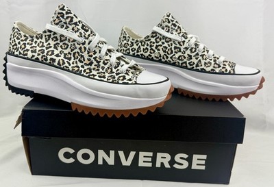 Converse Run Star Hike Platform Archive Leopard Print A16286C Womens sz NIB