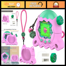 Silicone Protective Case for Tamagotchi Paradise - Screen Protector  Lanyard P