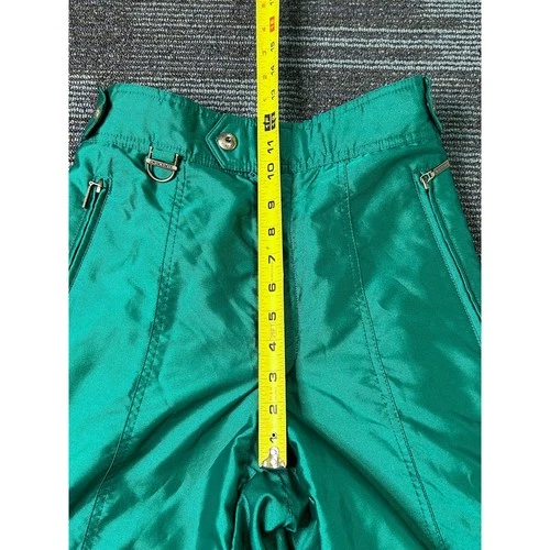 Vintage Descente 2 Piece Ski Suit Mens Jacket M Pants 30 Teal Colorblock 80s 90s image 18