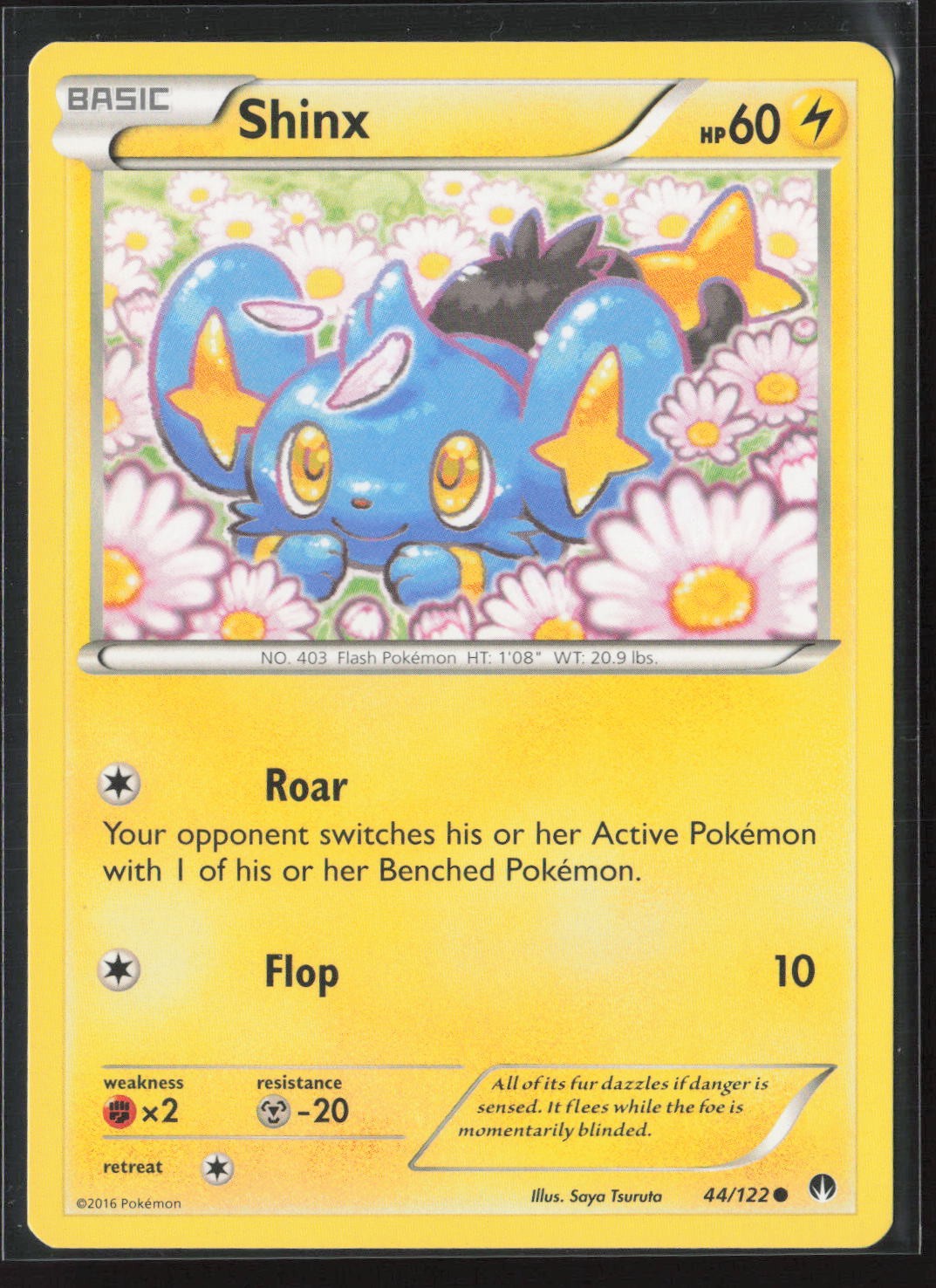 Shinx 44/122 Common BREAKpoint Pokemon Near Mint