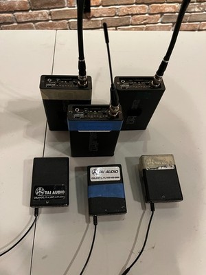 3 Lectrosonic UCR195 wireless receivers & 3 UM195 transmitters- NEW LOWER PRICE!