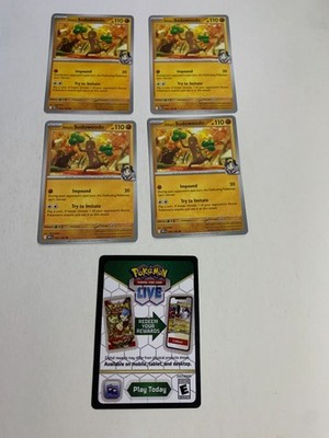 Ethan's Sudowoodo 093/182 Pokemon Destined Rivals NM Unplayed + Code CARD
