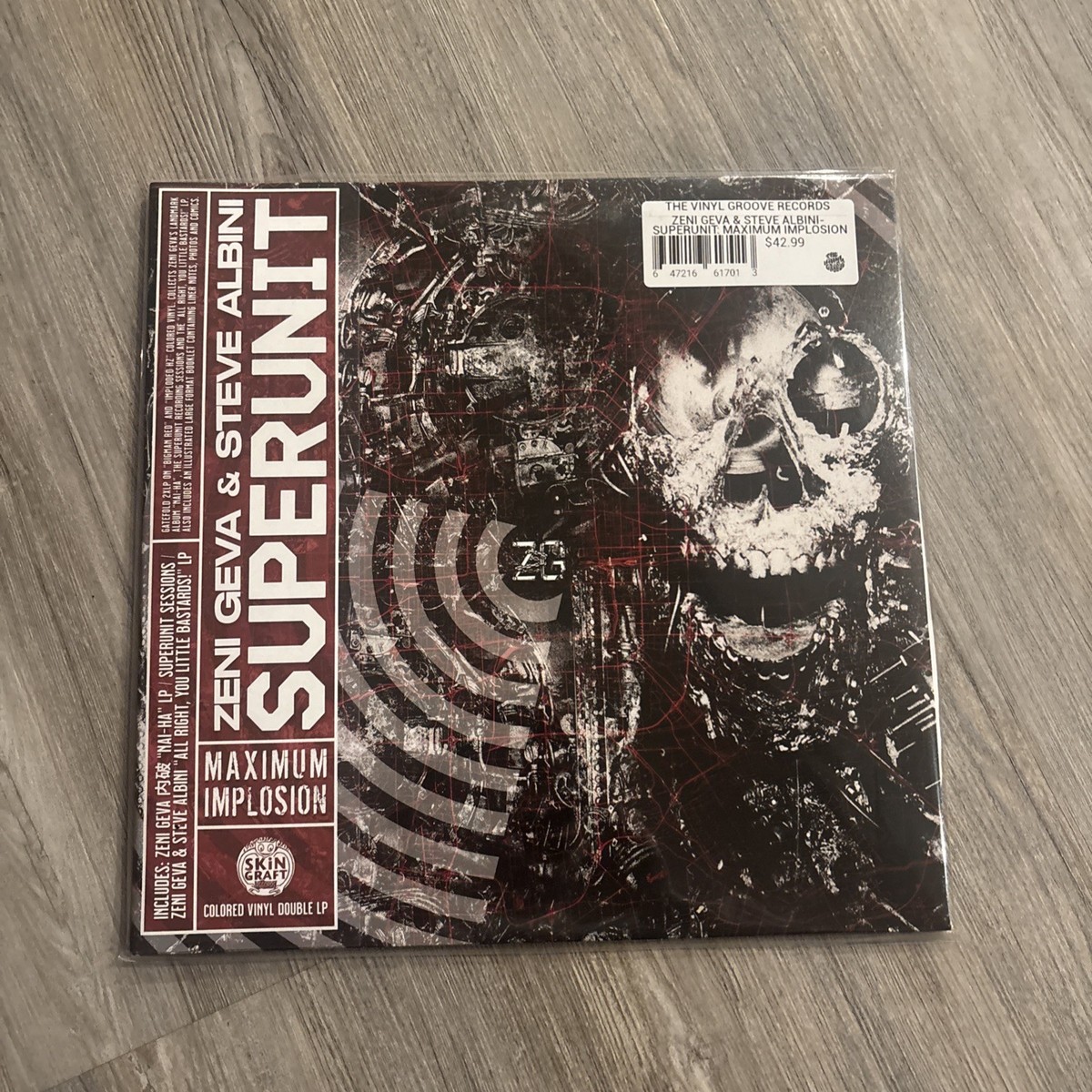 Zeni Geva & Steve Albini - Superunit: Maximum Implosion (Record