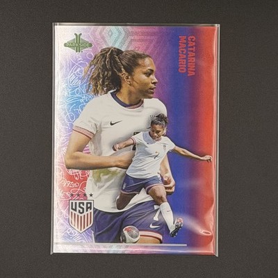 Catarina Macario 2024 PARKSIDE USWNT ONE NATION. ONE TEAM. ONOT /10 RED