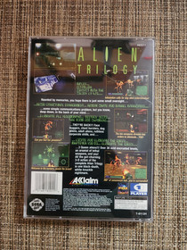 Alien Trilogy (Sega Saturn, 1996) Complete w/Reg Card Clean Disc VG Cond Pics!
