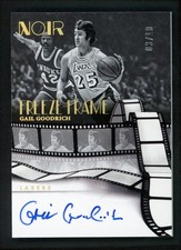 2024-25 GAIL GOODRICH 03/10 AUTO PANINI NOIR FREEZE FRAME AUTOGRAPHS